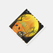 Halloween Pumpkin Cute Whimsical Servetten (Hoek)