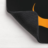 Halloween Pumpkin Dachshund Jack-o-lantern Costum Muismat (Hoek)