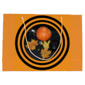 Halloween Pumpkin decoratie Groot Cadeauzakje (Achterkant)