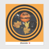 Halloween Pumpkin decoratie Sticker (Vel)