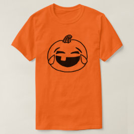 Halloween pumpkin emoji shirt lachend emoji groep