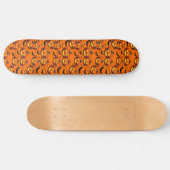 Halloween Pumpkin en Bats Persoonlijk Skateboard (Horizontaal)