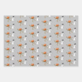 Halloween Pumpkin en Ghost Inpakpapier Vel (Voorkant 2)