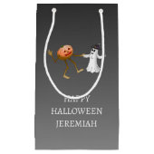 Halloween Pumpkin en Ghost Klein Cadeauzakje (Voorkant)