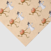 Halloween Pumpkin en Ghost Tissuepapier (Detail)