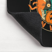 Halloween Pumpkin eng Funny Motionlesses in Whit Muismat (Hoek)
