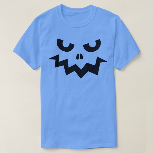 Halloween Pumpkin Face 1 T-shirt (Design voorkant)