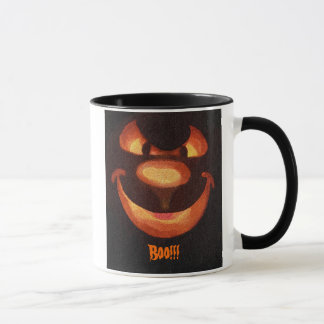 Halloween Pumpkin Face - Boo!!! Mok