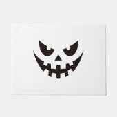 Halloween Pumpkin Face Deurmat (Voorkant)