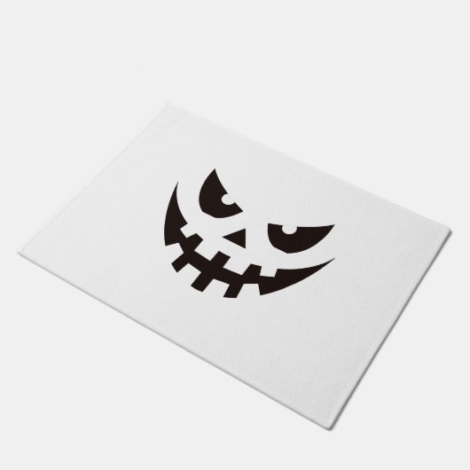 Halloween Pumpkin Face Deurmat (Schuin)
