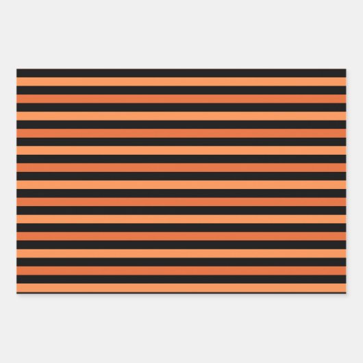 Halloween Pumpkin Face Ghost Spooky Pattern Inpakpapier Vel (Voorkant 2)