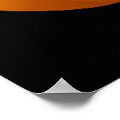 Halloween Pumpkin Face Poster (Hoek)