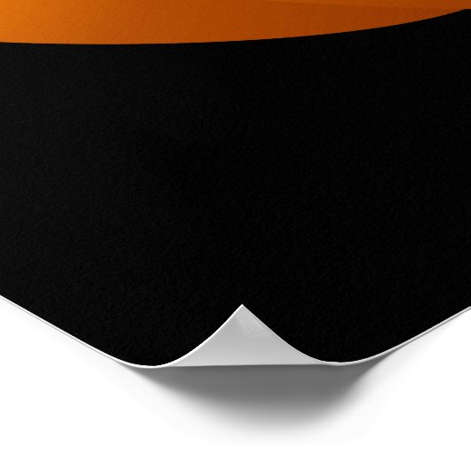 Halloween Pumpkin Face Poster (Hoek)