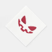 Halloween Pumpkin Face Servet (Hoek)