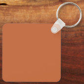 Halloween pumpkin Face Sleutelhanger (Achterkant)