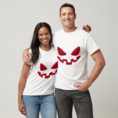 Halloween Pumpkin Face   T-shirt (Unisex)