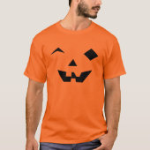 Halloween Pumpkin Face T-shirt (Voorkant)