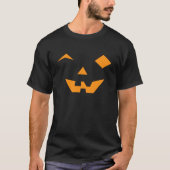 Halloween Pumpkin Face T-shirt (Voorkant)