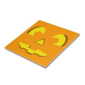 Halloween Pumpkin Face Tegeltje (Zijkant)