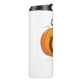 Halloween Pumpkin Fairy design Thermosbeker (Gedraaid links)