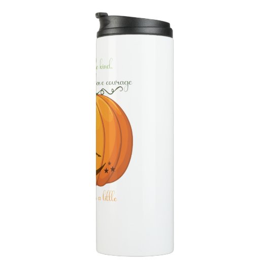 Halloween Pumpkin Fairy design Thermosbeker (Geroteerd rechts)