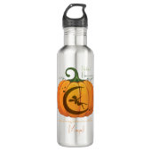 Halloween Pumpkin Fairy design Waterfles (Voorkant)