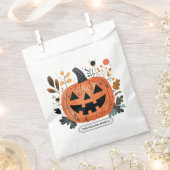 Halloween Pumpkin Favoriete Bag Bedankzakje (Geknipt)