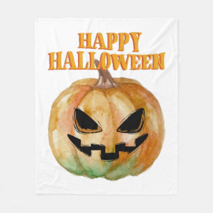 Halloween - Pumpkin Fleece Deken