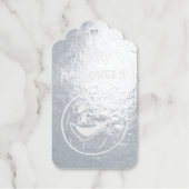 Halloween Pumpkin Folie Gift Labels (Voorkant)