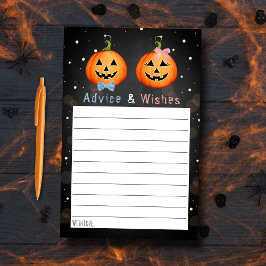 Halloween Pumpkin Gender onthullen partijadvies