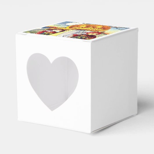 Halloween Pumpkin Ghost Bedankdoosjes (Voorkant Zijde)