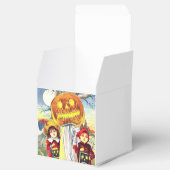 Halloween Pumpkin Ghost Bedankdoosjes (Geopend)