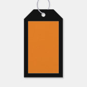 Halloween Pumpkin Gift Labels Cadeaulabel (Achterkant)