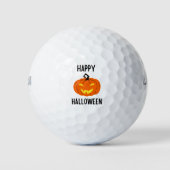 Halloween Pumpkin Golfballen (Voorkant)