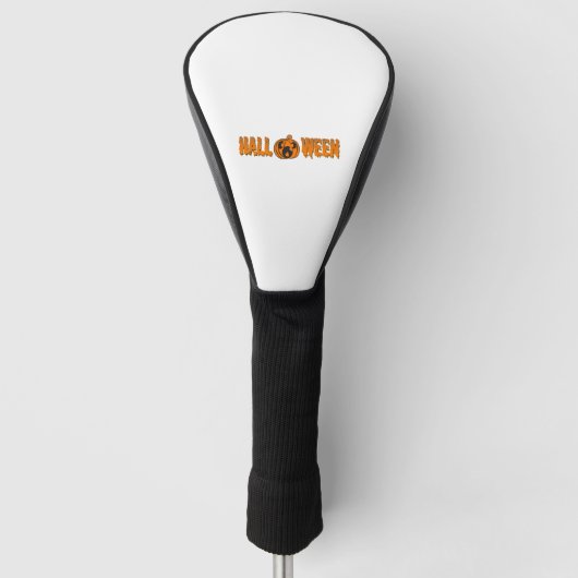 Halloween Pumpkin Golfheadcover (Voorkant)