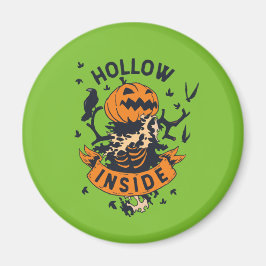  Halloween Pumpkin Graphic Hollow Inside Magneet
