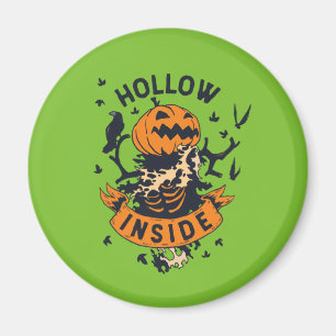 Halloween Pumpkin Graphic Hollow Inside Magneet