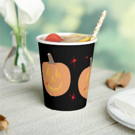 Halloween Pumpkin Halloween Party Papieren Bekers