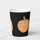Halloween Pumpkin Halloween Party Papieren Bekers (Achterkant)