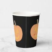 Halloween Pumpkin Halloween Party Papieren Bekers (Rechts)