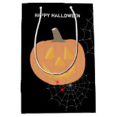 Halloween Pumpkin Happy Halloween Medium Cadeauzakje (Voorkant)