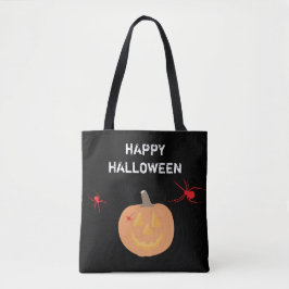 Halloween Pumpkin Happy Halloween Tote Bag
