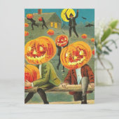 Halloween Pumpkin Head-dieven (Staand voorkant)