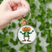 HALLOWEEN PUMPKIN HEAD SLEUTELHANGER (Hand)