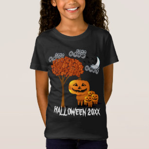 HALLOWEEN PUMPKIN HOOFDT T-shirt