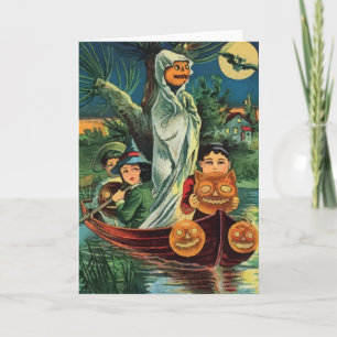  Halloween Pumpkin-hostkaart Kaart