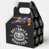 Halloween Pumpkin Hunting Treat Box Bedankdoosjes (Achterkant)