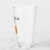 Halloween Pumpkin Ik ben hier voor het Bos Glass Glas (Links)