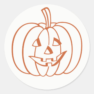 Halloween Pumpkin Jack O lantaarn Stickers