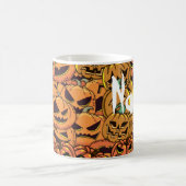 Halloween Pumpkin Jack O Lantern Coffee Mok, Cup Koffiemok (Center)